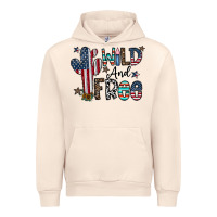 Sandshell wild and free Urban Hoodie - CowhideDigitalArt