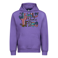 Tulip wild and free Urban Hoodie - CowhideDigitalArt