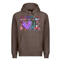 Coffee let all that you do be done in love Premium Hoodie - RacoonDesign