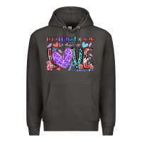 Smoke let all that you do be done in love Premium Hoodie - RacoonDesign