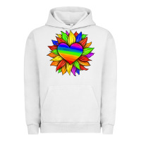 Pigment Lunar Rock lgbtq color heart and sunflower Urban Hoodie - HRA Design Shop