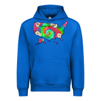 Cobalt lgbtq america map Urban Hoodie - HRA Design Shop