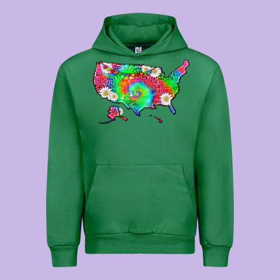 Lgbtq America Map Urban Hoodie Designed By Hra Design Shop