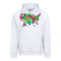 White lgbtq america map Urban Hoodie - HRA Design Shop