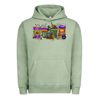 Halloween Coffee Drink Urban Hoodie | Teevron