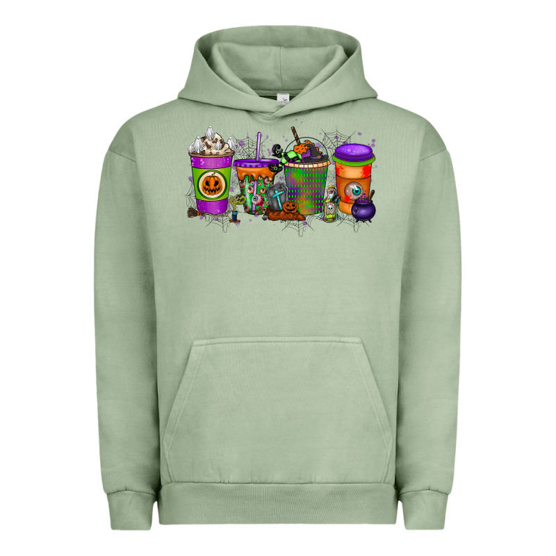 Halloween Coffee Drink Urban Hoodie by RacoonDesign | Teevron