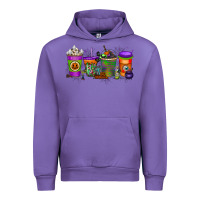 Tulip Halloween Coffee Drink Urban Hoodie - RacoonDesign