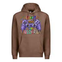 Chestnut level days unclocked Premium Hoodie - RacoonDesign