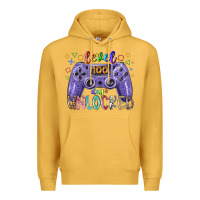 Mustard level days unclocked Premium Hoodie - RacoonDesign