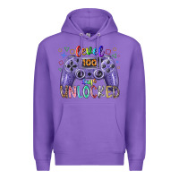 Purple level days unclocked Premium Hoodie - RacoonDesign