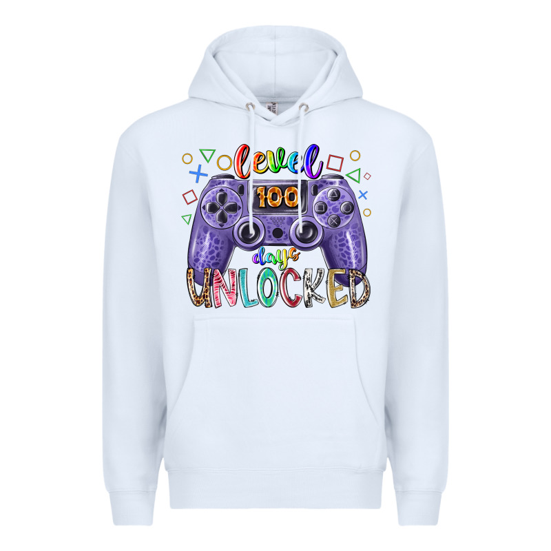 Level Days Unclocked Premium Hoodie by RacoonDesign | Teevron