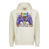 Oatmeal Heather level days unclocked Premium Hoodie - RacoonDesign