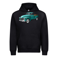 Black western truck left 34 view Urban Hoodie - FaDigitalArtStudio