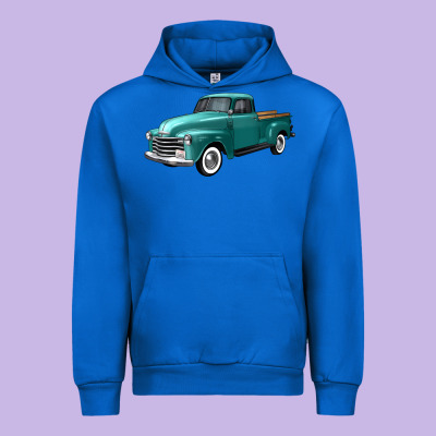 Western Truck Left 34 View Urban Hoodie Designed By Fadigitalartstudio