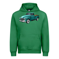 Emerald western truck left 34 view Urban Hoodie - FaDigitalArtStudio