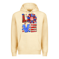 Pina Colada love america sunflower Premium Hoodie - HRA Design Shop