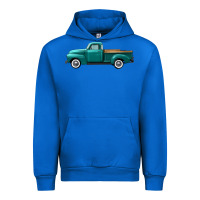 Cobalt western truck left side view Urban Hoodie - FaDigitalArtStudio