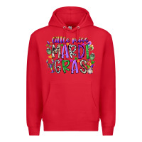 Red little miss mardi gras Premium Hoodie - RacoonDesign
