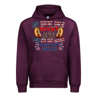 Mauve Wine you look like the 4th of july makes me want a hot dog weal bad Urban Hoodie - CowhideDigitalArt