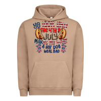 Pigment Burro you look like the 4th of july makes me want a hot dog weal bad Urban Hoodie - CowhideDigitalArt