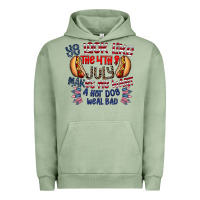 Pigment Oil Green you look like the 4th of july makes me want a hot dog weal bad Urban Hoodie - CowhideDigitalArt