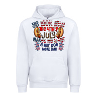 White you look like the 4th of july makes me want a hot dog weal bad Urban Hoodie - CowhideDigitalArt