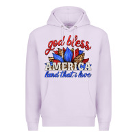 Lilac god bless america land that i love Premium Hoodie - HRA Design Shop