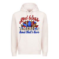 Pale Pink god bless america land that i love Premium Hoodie - HRA Design Shop