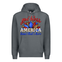 Rock god bless america land that i love Premium Hoodie - HRA Design Shop