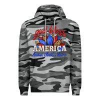 Slate Camo god bless america land that i love Premium Hoodie - HRA Design Shop