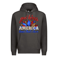 Smoke god bless america land that i love Premium Hoodie - HRA Design Shop