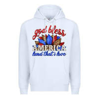 White god bless america land that i love Premium Hoodie - HRA Design Shop