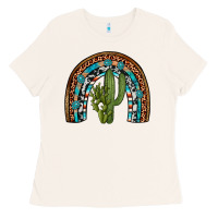 Bone revize cactus gemstone rainbow Ladies Tee - Artiststas