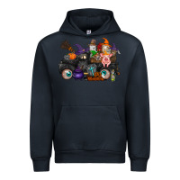 Navy halloween farm animals truck Urban Hoodie - RacoonDesign