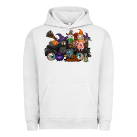 Pigment Lunar Rock halloween farm animals truck Urban Hoodie - RacoonDesign