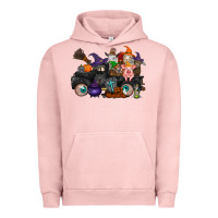 Pigment Salmon halloween farm animals truck Urban Hoodie - RacoonDesign