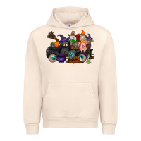 Sandshell halloween farm animals truck Urban Hoodie - RacoonDesign