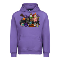 Tulip halloween farm animals truck Urban Hoodie - RacoonDesign