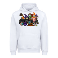 White halloween farm animals truck Urban Hoodie - RacoonDesign