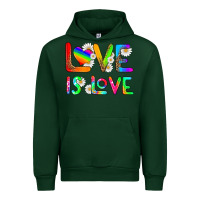 Foreset Green love is love Urban Hoodie - HRA Design Shop