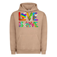 Pigment Burro love is love Urban Hoodie - HRA Design Shop
