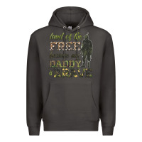 Smoke land of the free because my daddy is brave Premium Hoodie - HRA Design Shop