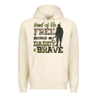Tofu land of the free because my daddy is brave Premium Hoodie - HRA Design Shop