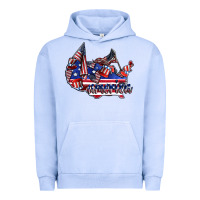 Pigment Grape Ice america Urban Hoodie - CowhideDigitalArt