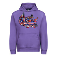 Tulip america Urban Hoodie - CowhideDigitalArt