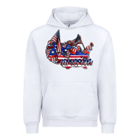 White america Urban Hoodie - CowhideDigitalArt