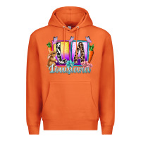 Carrot louisiana easter dady Premium Hoodie - RacoonDesign