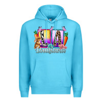 Ocean Blue louisiana easter dady Premium Hoodie - RacoonDesign