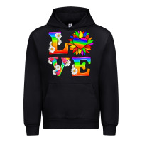 Black love and sunflower Urban Hoodie - HRA Design Shop