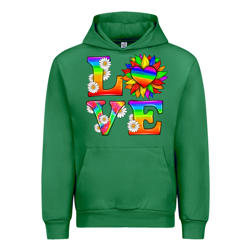 Love And Sunflower Urban Hoodie by HRA Design Shop | Teevron
